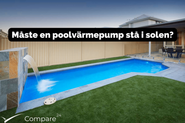 Behöver en poolvärmepump vara i solen? [Förklarat]